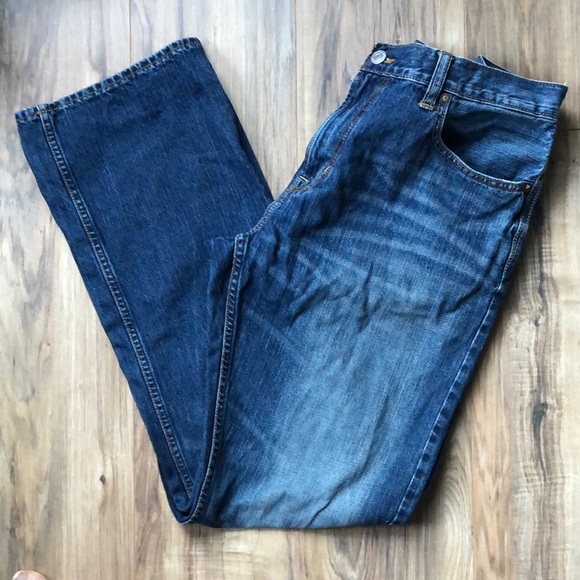 American Eagle Outfitters Other - AEO Dark Wash Straight Leg Jeans 36/34